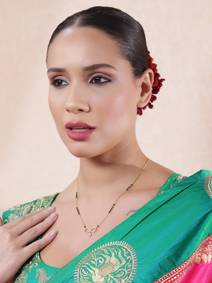 Infinity Symbol Modern Mangal sutra Design Gold