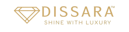Gold diamond icon with Dissara brand name