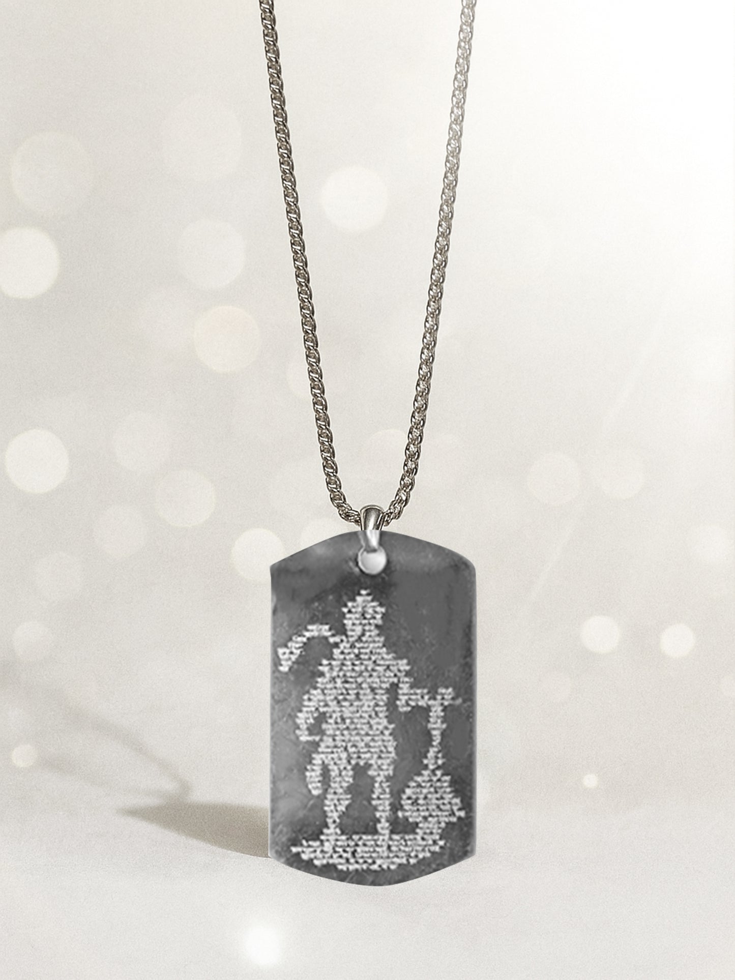 Hanuman Ji Stainless Steel Pendant Necklace for Men