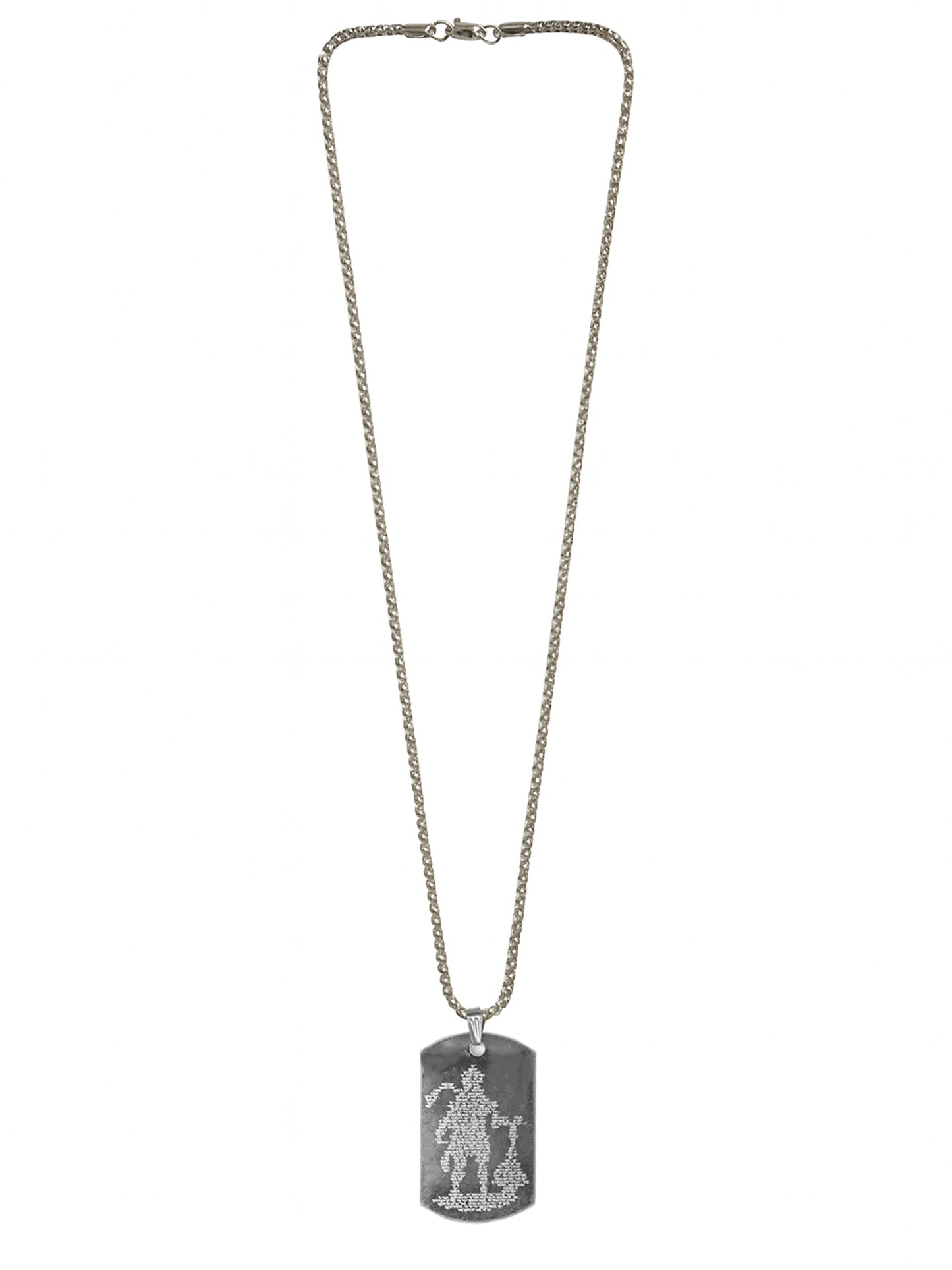 Hanuman Ji Stainless Steel Pendant Necklace for Men