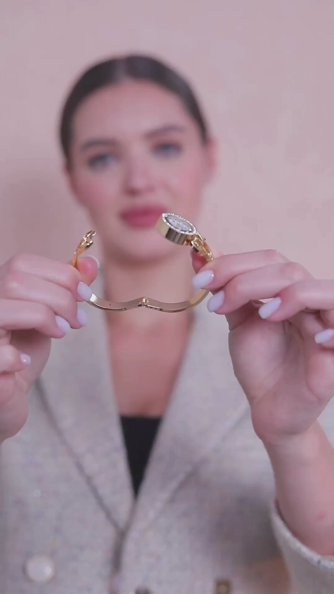 Watch bracelet for women video