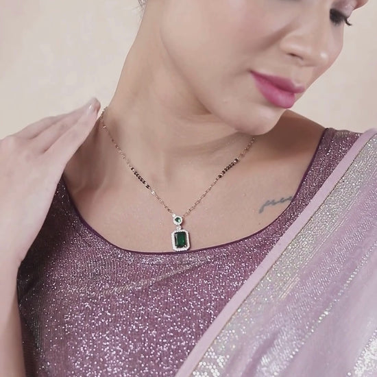 women artificial mangalsutra video