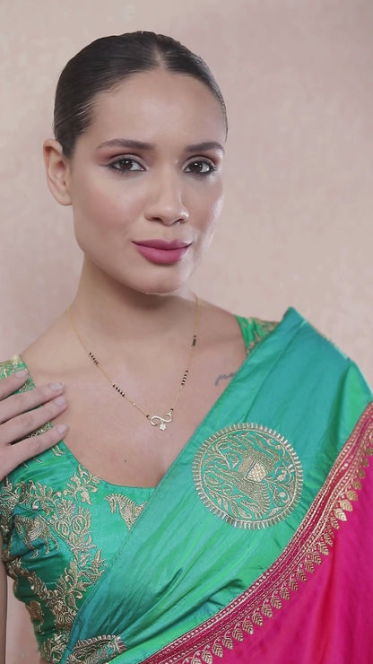 Infinity Symbol Modern Mangal sutra Design Gold